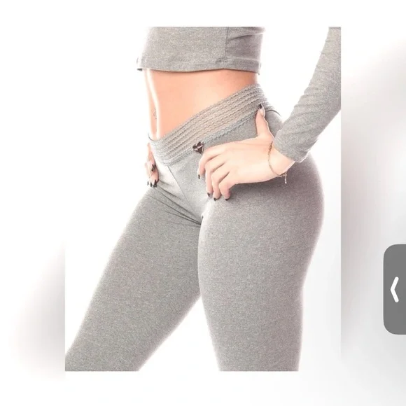 Cute booty lounge Sexy Olive new Gym And Yoga Squat Leggings Size L- X-L… - Picture 5 of 13